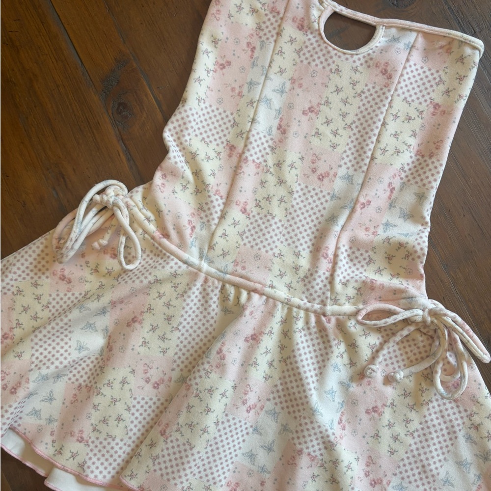 Frankie’s bikinis X Sydney Sweeney terry mini dress